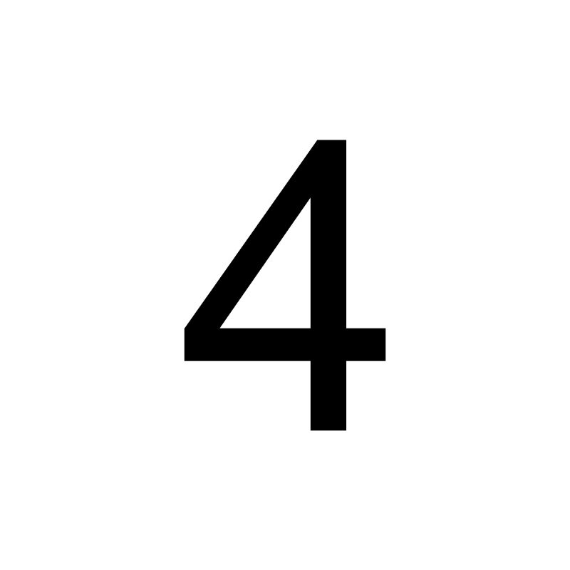 30 étiquettes Numérotées Auto-adhésives 10mm - Lot De 4 - Neuf Pour Marquage, Bricolage