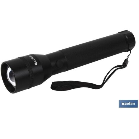 Linterna Led Aluminio Zoom Led 140lm Ø4 X22 cm