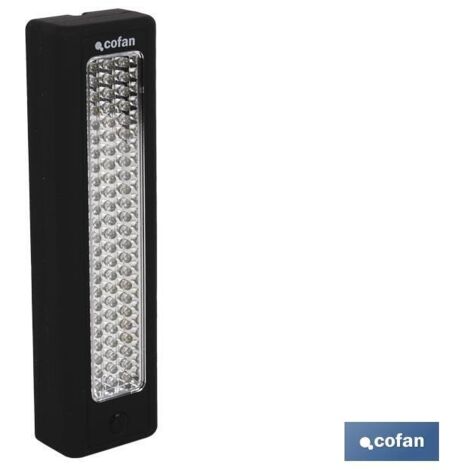 LÁMPARA 72 LED RECTÁNGULAR IMÁN/GANCHO
