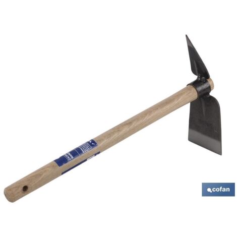 COFAN zacho recto 1 punta y mango 80x230mm , El zacho recto está fabricado en acero de alta calidad que proporciona una mayor resistencia y durabilidad. Está diseñada con una parte