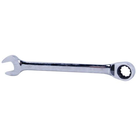 COFAN llave combinada carraca revers. 19mm , Llave combinada de acero pulido espejo con carraca reversible. Modelos desde la 8 hasta la 32 mm. Su innovador diseño de estrella permi