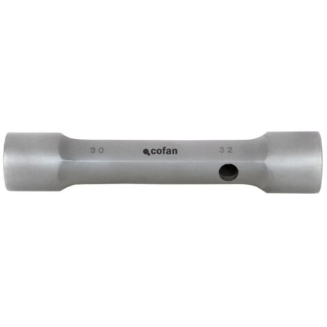 COFAN llave de tubo doble boca 24-26 , Llaves de tubo de doble boca totalmente huecas. Medidas desde 6-7 hasta 30-32. La llave de tubo es una herramienta manual muy utilizada para
