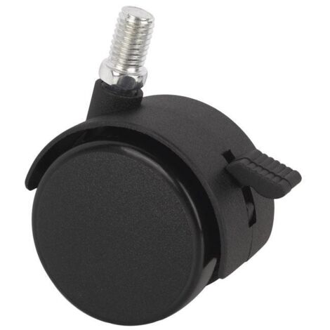 COFAN rueda plastic ø40mm freno tornillo 8x15   caja 4 unid.
