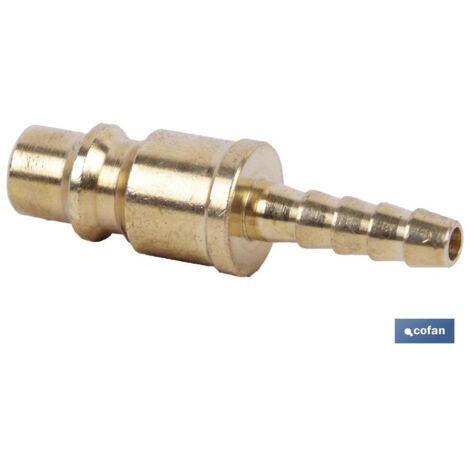 CONECTOR AIRE ESPIGA TUBO 6mm GRAN CAUDAL