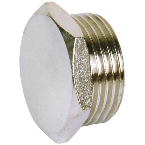 COFAN tapon hex. rosca macho r-1/8   caja 5 unid. , Racor metálico Tapón Hexagonal Rosca Macho.Obturación del extremo de un circuito. Se monta con una llave hexagonal y está dispon