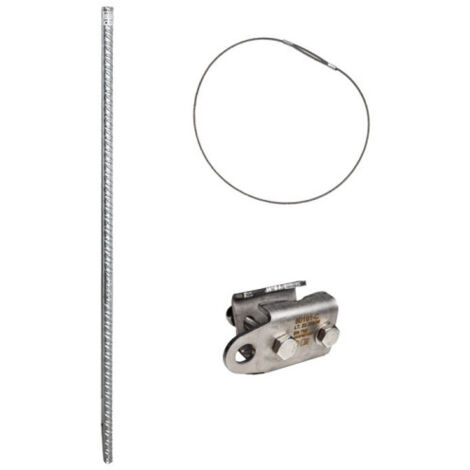 Set de anclaje a TALUDES de acero galvanizado en caliente SAFETOP