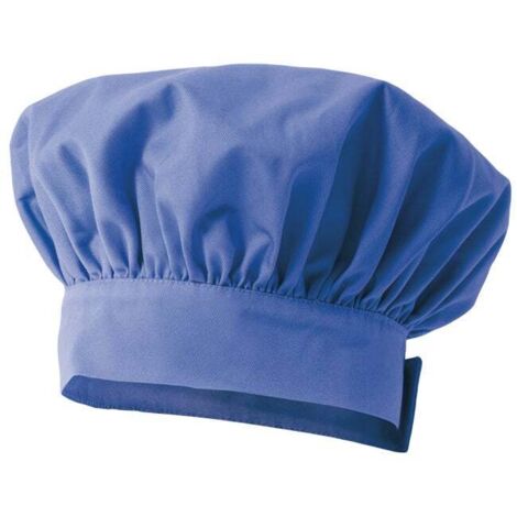 Gorro francés de cocinero con frunce VELILLA Serie 404001  Azul ultramar