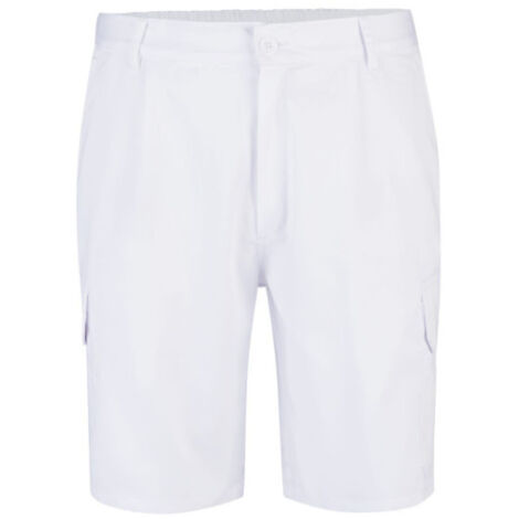 Bermuda Multibolsillos Blanco 42