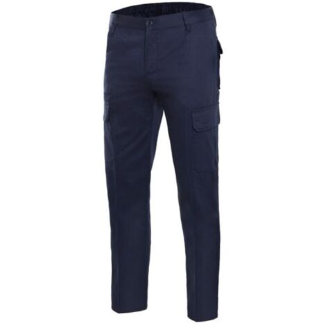 Pantalones de trabajo Velilla 103013 - 44 (EU) - Azul