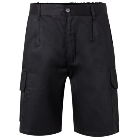 Bermuda Multibolsillos Negro 56