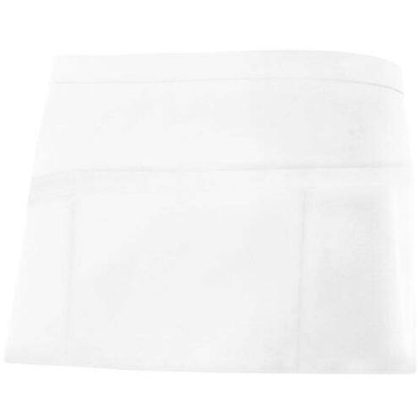 DELANTAL CORTO BLANCO U