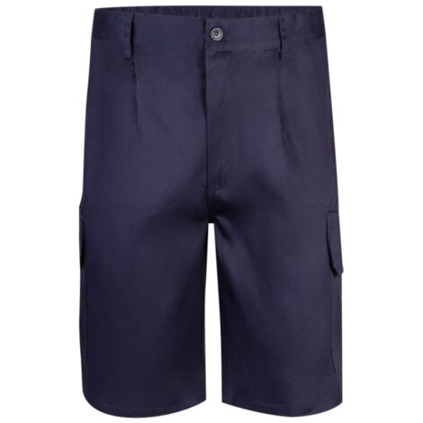 Bermuda Multibolsillos Azul Marino 54