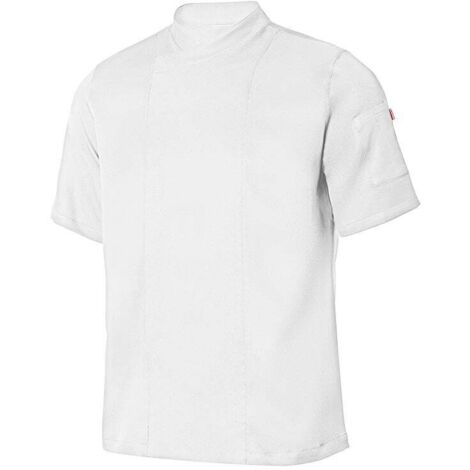 Chaqueta cocina microfibra manga corta. Serie 405209