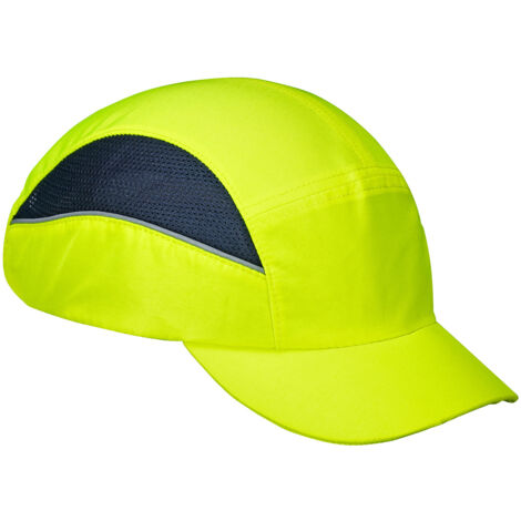 Gorra anti impacto AirTech Amarilla