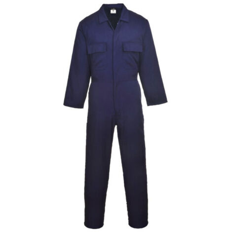 Mono laboral Euro Work cintura trasera elástica Regular PORTWEST S999 L Azul marino