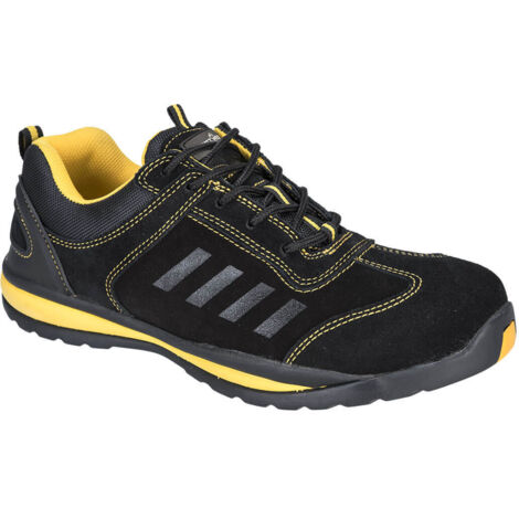 Deportivo de seguridad perfil bajo Steelite Lusum S1P HRO PORTWEST FW34 48 Negro
