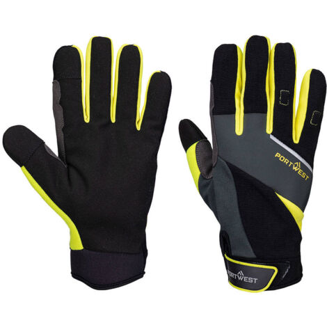 Guantes Anticut DX4 LR Negro/amarillo 2XL - Talla 11 (1/2)