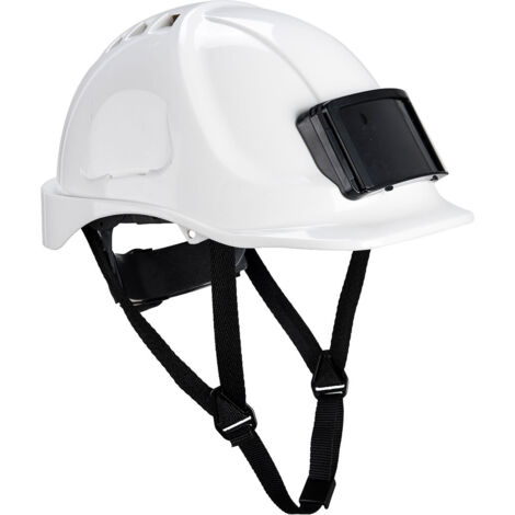 Auriculares de resistencia con porta-pase en blanco