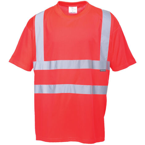 Camiseta de alta visibilidad roja 3XL