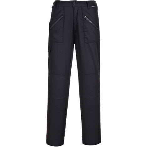 Pantalón Action Para Mujer con rodilleras Altos PORTWEST S687 XXL Negro