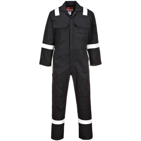 Buzo Bizweld™ multi- norma para entornos peligrosos Regular PORTWEST BIZ5 XXL Negro