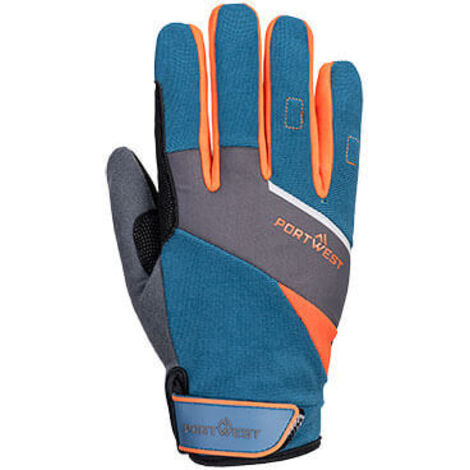 Guantes Anticut DX4 LR Azul/Naranja M - Talla 8