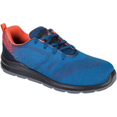 Zapato deportivo Steelite Aire Trainer S1P PORTWEST FT25 42 Azulina / Naranja