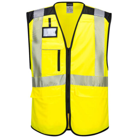 Chaleco PW3 Executive de alta visibilidad Amarillo/Negro S