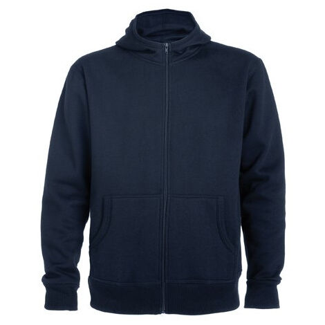 Sudadera con capucha, cuello alto MONTBLANC CQ6421 | Azul Marino - 9/10 Años