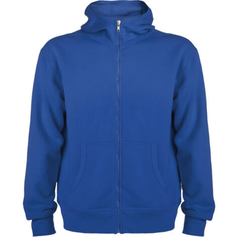 Sudadera con capucha, cuello alto MONTBLANC CQ6421 | Royal - 5/6 Años