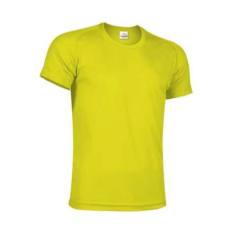 Camiseta especial para trabajo y deporte VALENTO Resistance 4/5 niño Amarillo Fluor