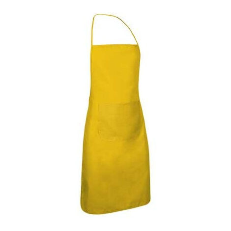 Delantal largo multiusos VALENTO Chef  Amarillo              87 x 60 cm