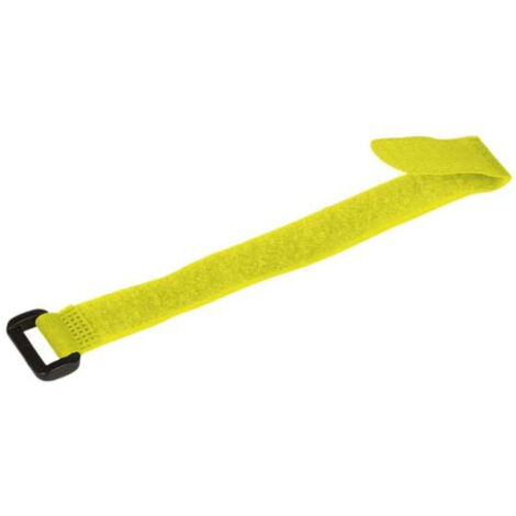 Muñequera para personalizar VALENTO Ibiza  Amarillo Fluor              2 x 18 cm