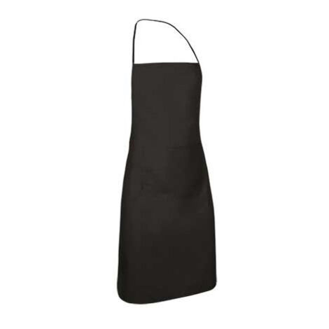 Delantal largo multiusos VALENTO Chef  Negro              87 x 60 cm