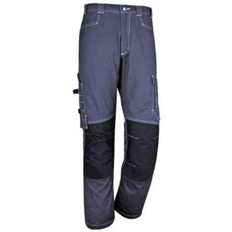 Pantalón de trabajo 100% algodón SAFETOP con rodilleras Lemos S