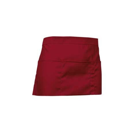 Delantal corto VALENTO Coffee Adulto Rojo