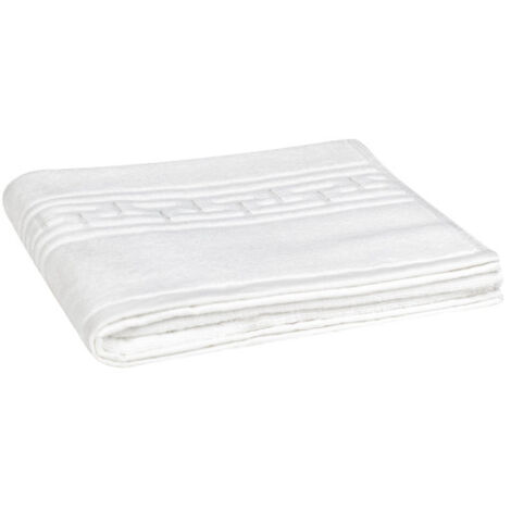 Toalla de manos blanca con alta absorción en tejido de algodón SIRIUS VALENTO (1/2)