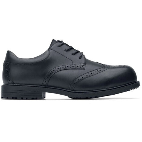 Calzado de hombre estilo y seguridad EXECUTIVE WING TIP ISO 20345 SHOES FOR CREWS 42 Negro (1/5)