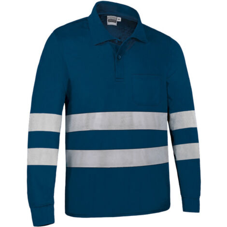 Camiseta Manga Corta Con Cintas Reflectantes WORKTEAM Combi C3939