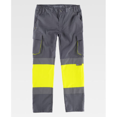 PANTALON REF.C3218 GRIS+AMARILLO A.V. T-L - MAYTON (1/2)