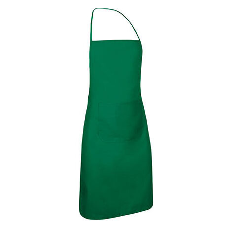 Delantal largo multiusos VALENTO Chef  Verde kelly              87 x 60 cm