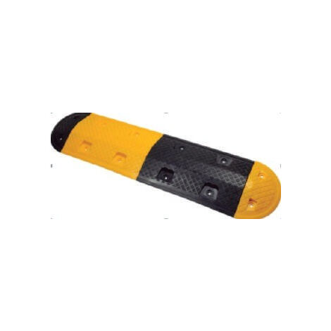 Reductores de velocidad para exterior e interior, puntera amarilla + puntera negra SEKURECO
