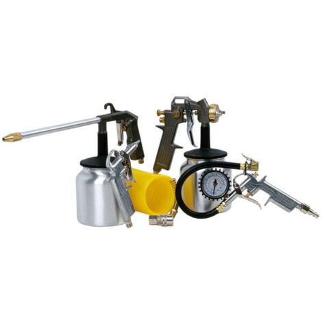 Kits de herramientas neumáticas 5 pcs para compresor (1/2)
