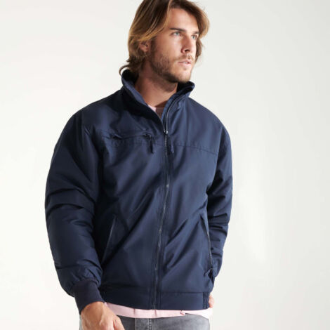 Chaqueta acolchada en tejido muy resistente con bolsillo exteriores YUKON ROLY XL Azul Marino (1/5)