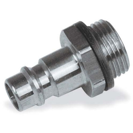 Conectores de acero en varias medidas 1/4" Rosca externa (1/2)