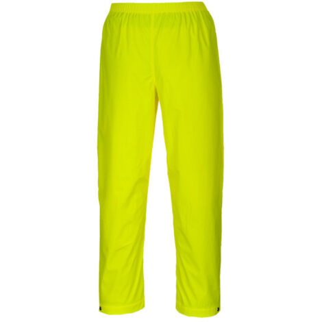 Pantalones de lluvia con cintura elástica completa Sealtex Classic S451 S amarillo