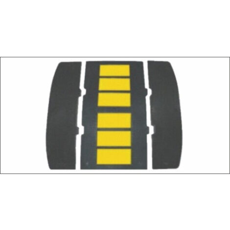 Reductor de velocidad 60 cm SEKURECO 225 mm x 600 mm x 30 mm Puntera Negra Hembra