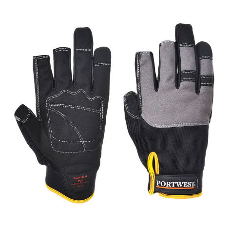 Guante para mecánico Powertool Pro, de altas prestaciones Negro A740 M