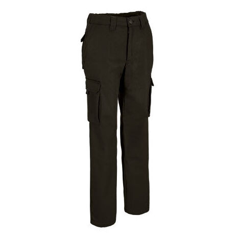 Pantalón de trabajo multibolsillos, térmico con polar interior VALENTO BERGAMO XXL Negro (1/5)
