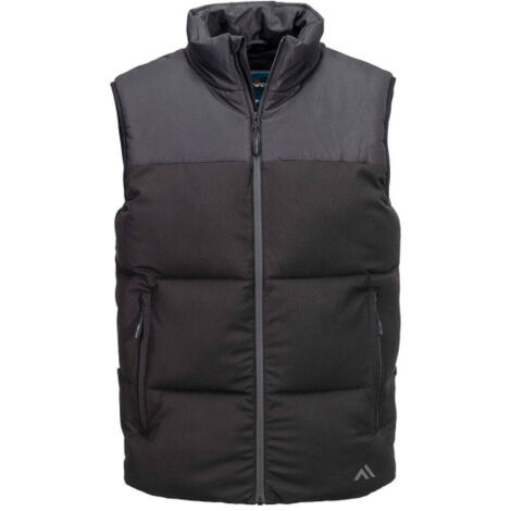 Chaleco con tejido resistente al agua KX305 XXXL Negro (1/2)